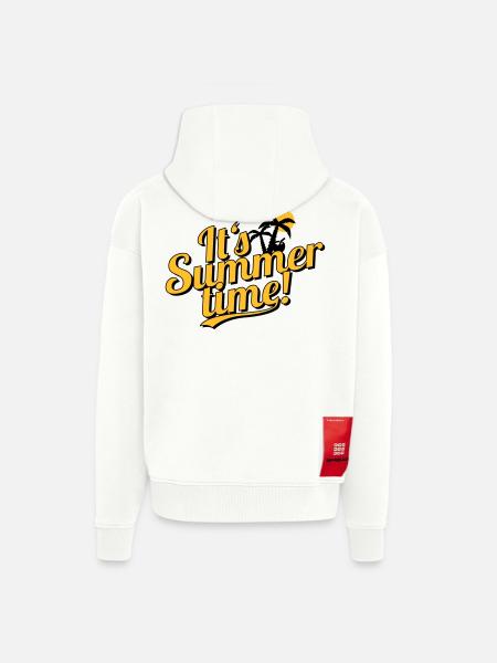 It's Summer Time - beach & holiday - Zip Hoodie - made by SPREAD - OFF WHITE