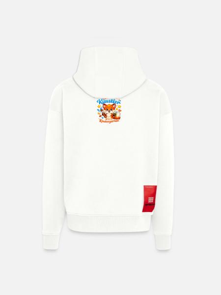 Kleiner Künstler im Kindergarten - Zip Hoodie - made by SPREAD - OFF WHITE