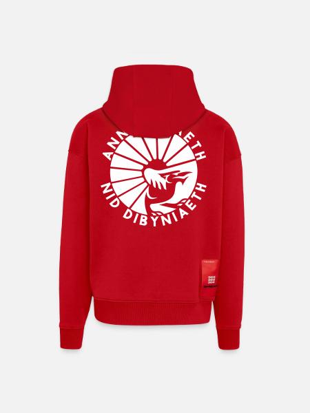 Annibyniaeth Nid Dibyniaeth - Zip Hoodie - made by SPREAD - Rot