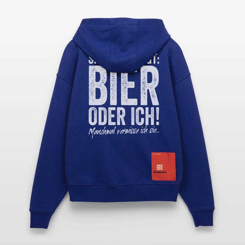 Sie Hat Gesagt Bier Oder Ich Biertrinker Saufshirt Zip Hoodie - made by SPREAD