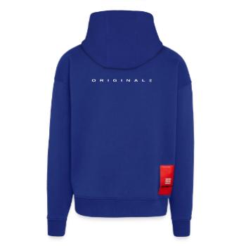 Original - Zip Hoodie - made by SPREAD - Iconic Blue - Back
