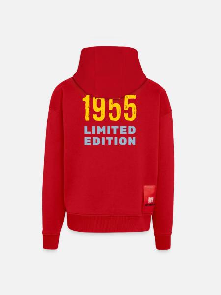 1955 - Zip Hoodie - made by SPREAD - Rot