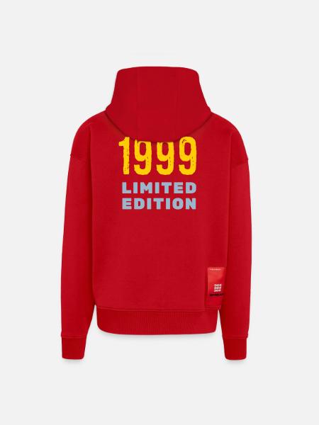 1999 - Zip Hoodie - made by SPREAD - red