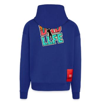 Papa Leben, Vaters Geschenk - Zip Hoodie - made by SPREAD - Iconic Blue - Hinten