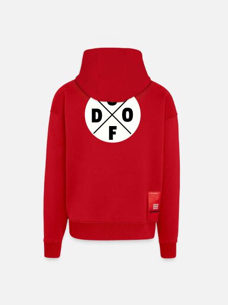 Dumb - Zip Hoodie - made by SPREAD - red
