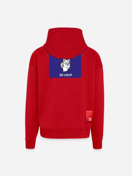 I'm hungry like a wolf - Zip Hoodie - made by SPREAD - red