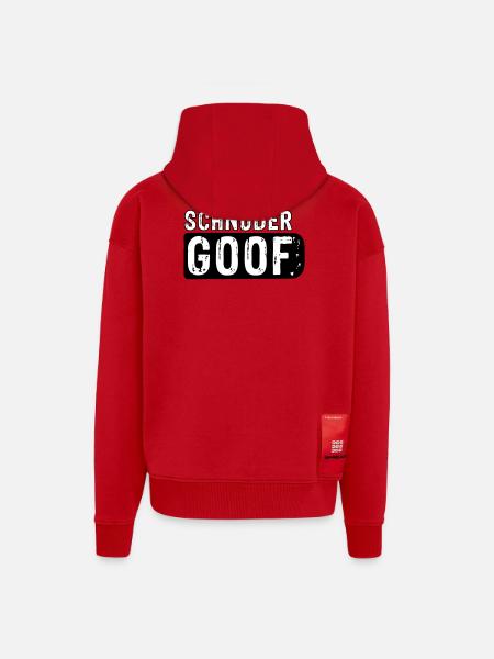 Schnudergoof | Berndeutsch (Vectorgraphic) - Zip Hoodie - made by SPREAD - Rot