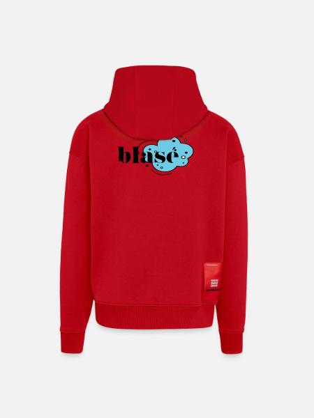 Blasé - Zip Hoodie - made by SPREAD - red