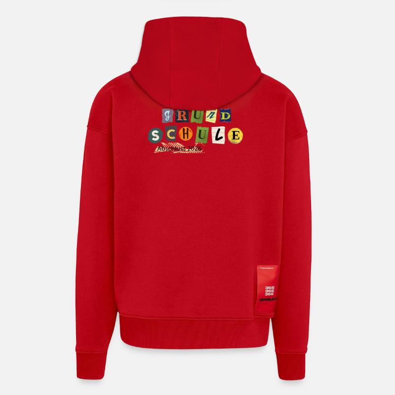 Schulabschluss 2026 - Zip Hoodie - made by SPREAD - Rot