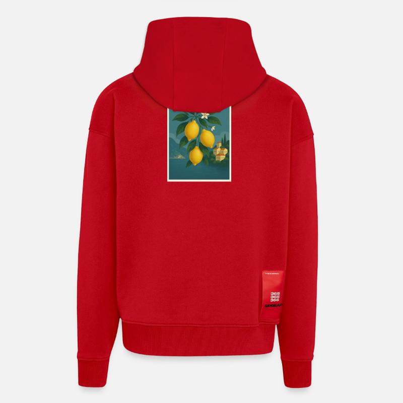 La Dolce Vita - Zip Hoodie - made by SPREAD - Rot