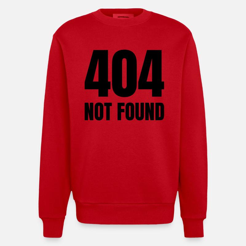 Entwickler / Informatiker / Programmierer / - Heavyweight Oversized Organic Crew Neck Made in EU - Rot