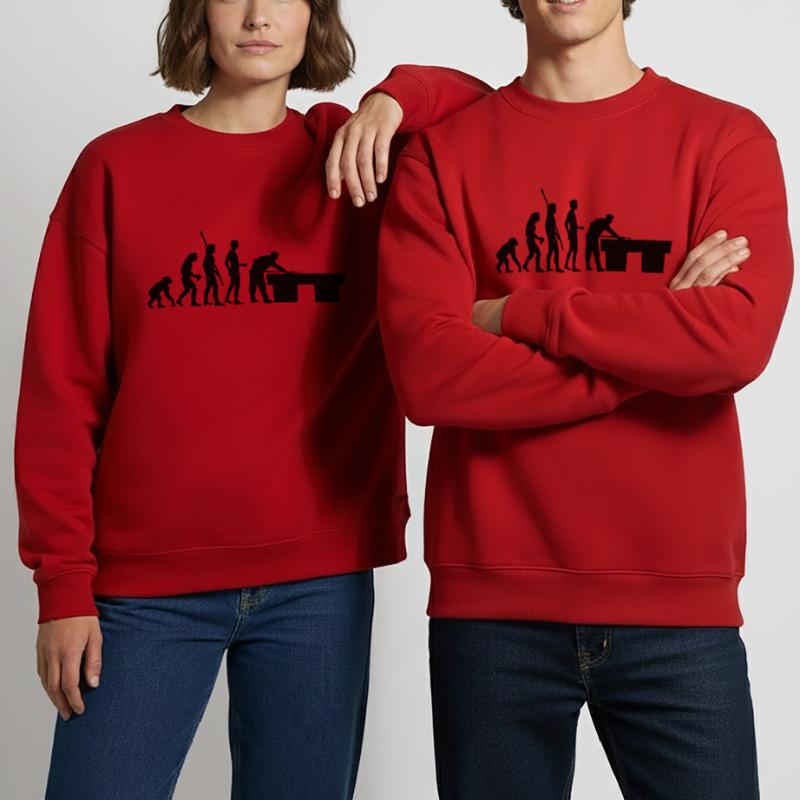 evolution_billard Sweat bio épais oversize fabriqué en UE