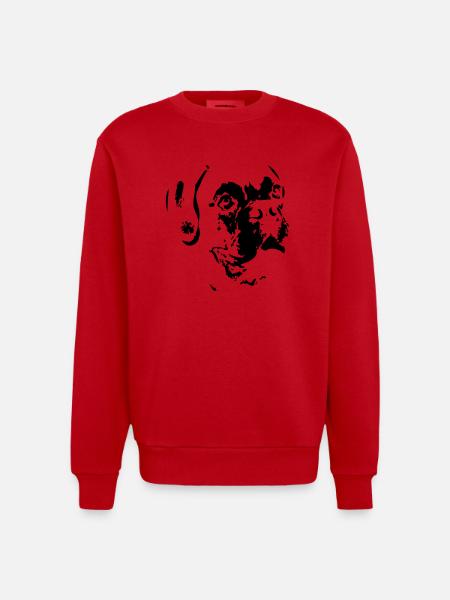 Boxer - Heavyweight Oversized Organic Crew Neck Made in EU - Rot