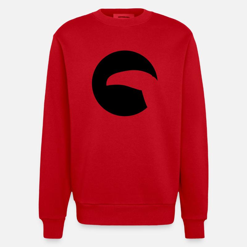 Toukane - Sweat bio épais oversize fabriqué en UE - rouge