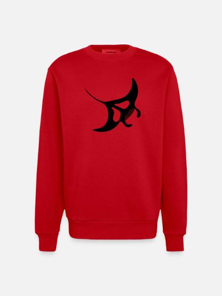 Manta Rochen Vector - Sweat bio épais oversize fabriqué en UE - rouge