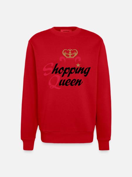 shopping - Heavyweight Oversized Organic Crew Neck Made in EU - Rot