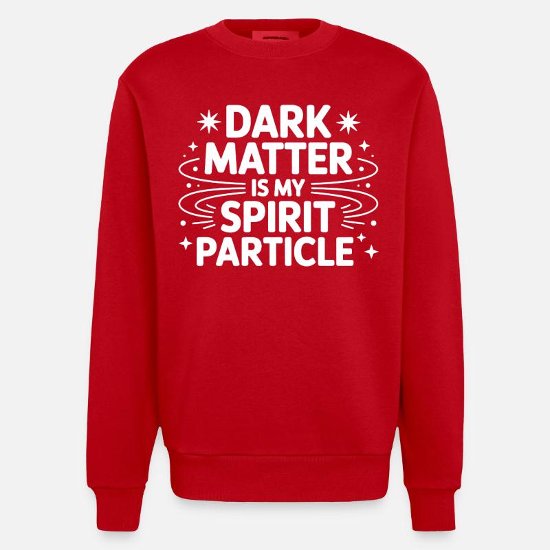 Conception d'amoureux des planètes astronomiques - Sweat bio épais oversize fabriqué en UE - rouge