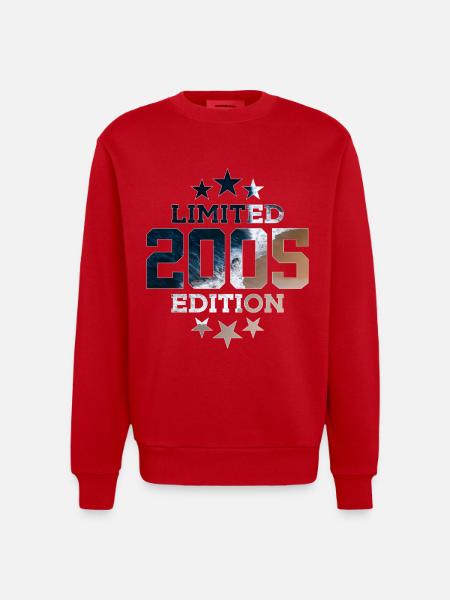 ÉDITION LIMITÉE 21E ANNIVERSAIRE 2005 - Sweat bio épais oversize fabriqué en UE - rouge
