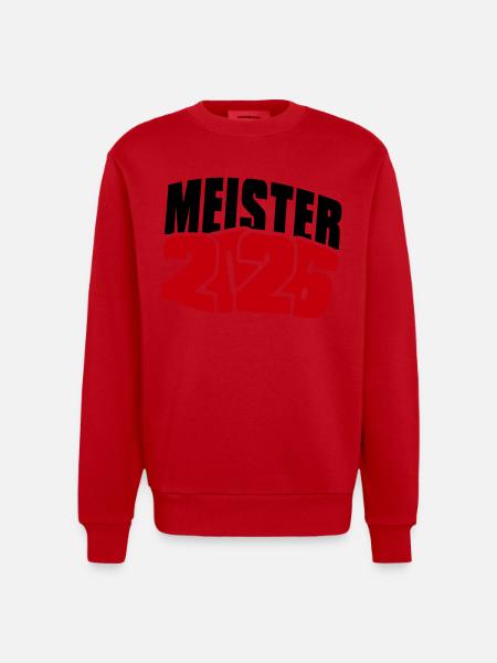 Champion 2026 Championship - Heavyweight Oversized Organic Crew Neck Made in EU - red