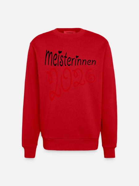 Champion 2026 Champion - Heavyweight Oversized Organic Crew Neck Made in EU - red