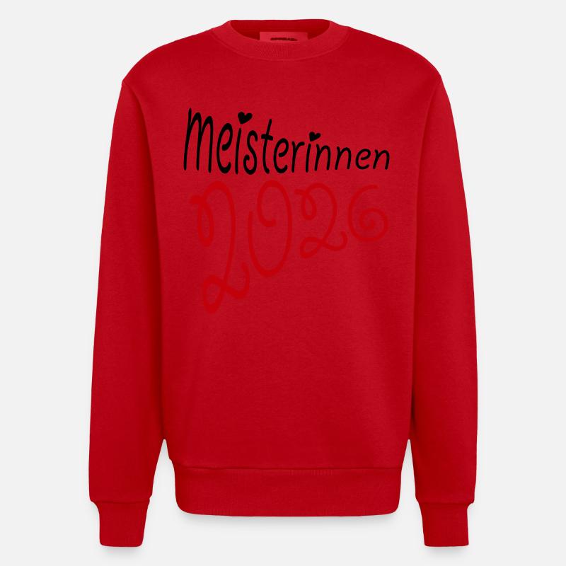 Champion 2026 Champion - Sweat bio épais oversize fabriqué en UE - rouge