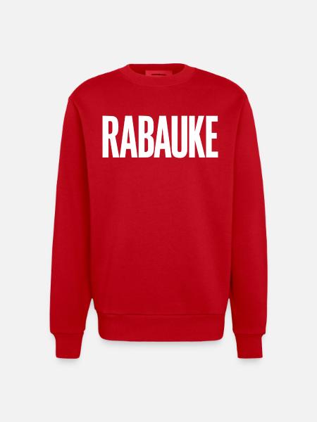 Yob - Heavyweight Oversized Organic Crew Neck Made in EU - red