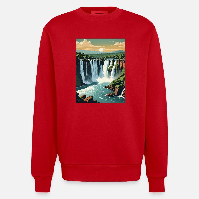70A2C5AF 9BAB 4644 9A66 C6FEDE7EF56D - Sweat bio épais oversize fabriqué en UE - rouge