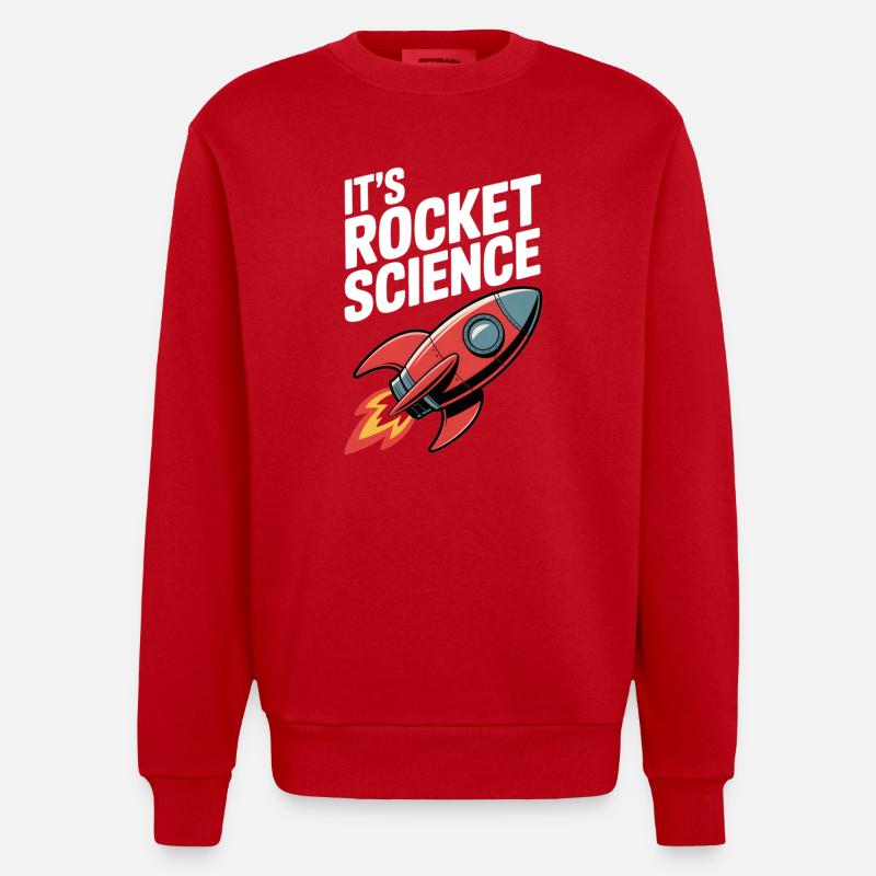 C’est sorcier - Sweat bio épais oversize fabriqué en UE - rouge