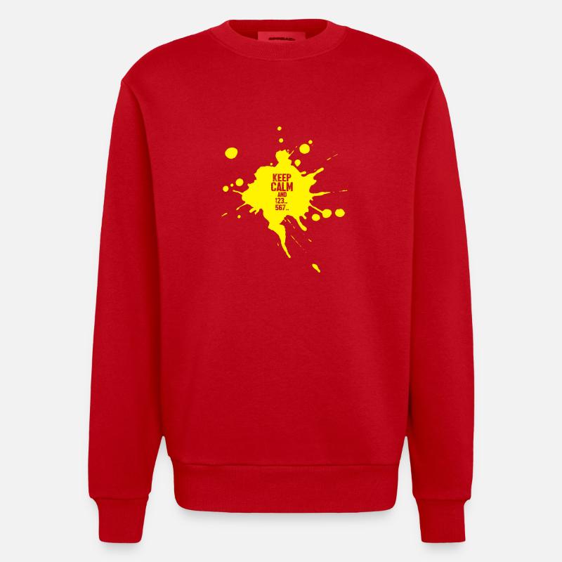 Danseuse de salsa Danseuse - Sweat bio épais oversize fabriqué en UE - rouge