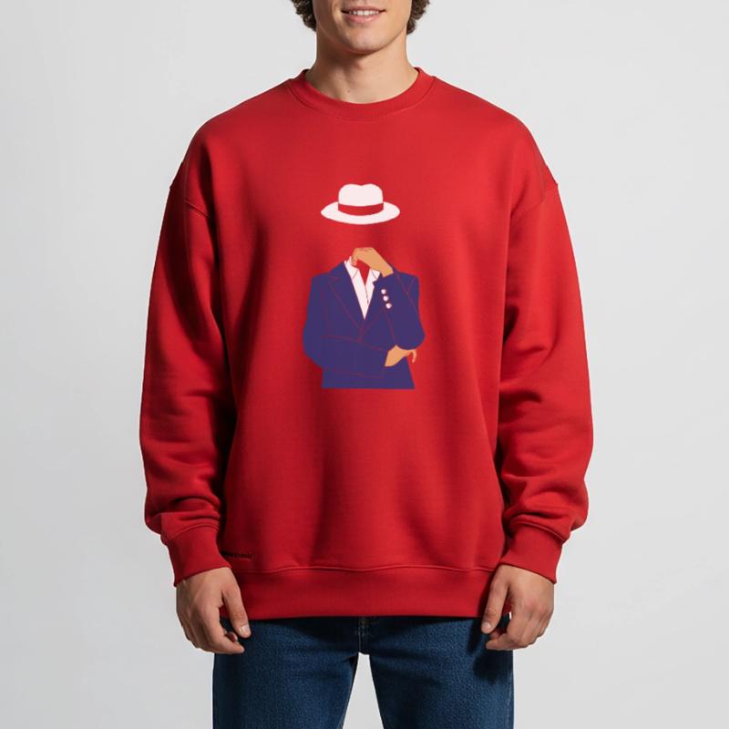 Cybersecurity Cyber Programmierer Hacker Heavyweight Oversized Organic Crew Neck Made in EU