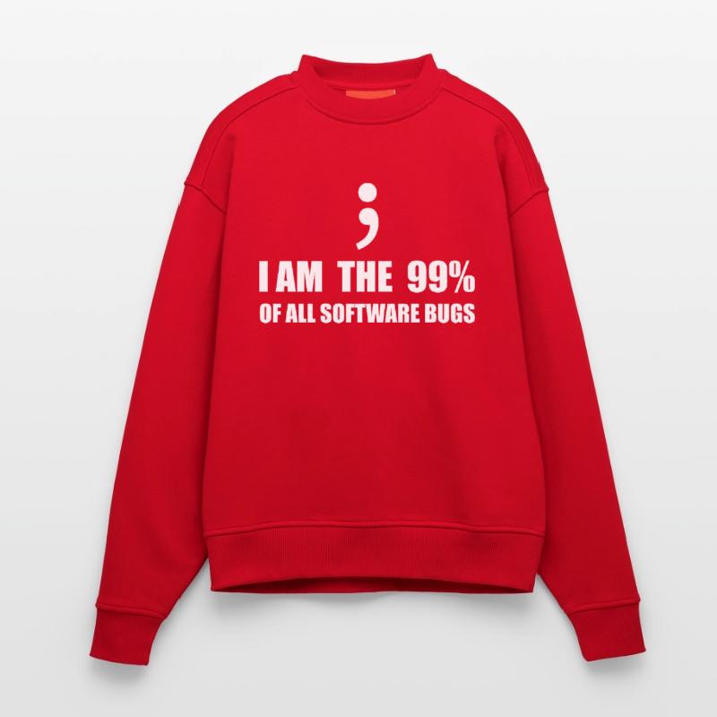 Programmeur Computer Scientist Sweat bio épais oversize fabriqué en UE