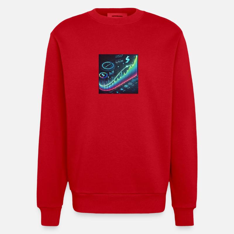 48A6AA78 433E 4F9F A87B 92A13CAA8902 - Heavyweight Oversized Organic Crew Neck Made in EU - Rot