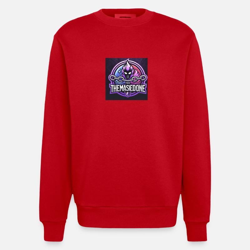 B5362ADB ED77 4908 94CF 321D3A5EA2A2 - Heavyweight Oversized Organic Crew Neck Made in EU - Rot
