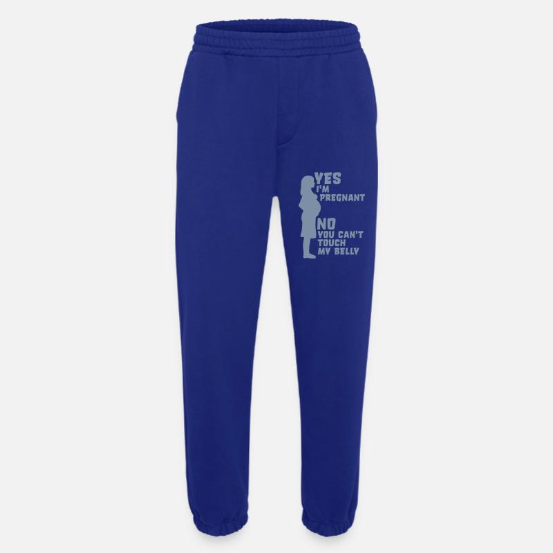can t touch my - Heavyweight Jogging Pants - made by SPREAD - Iconic Blue