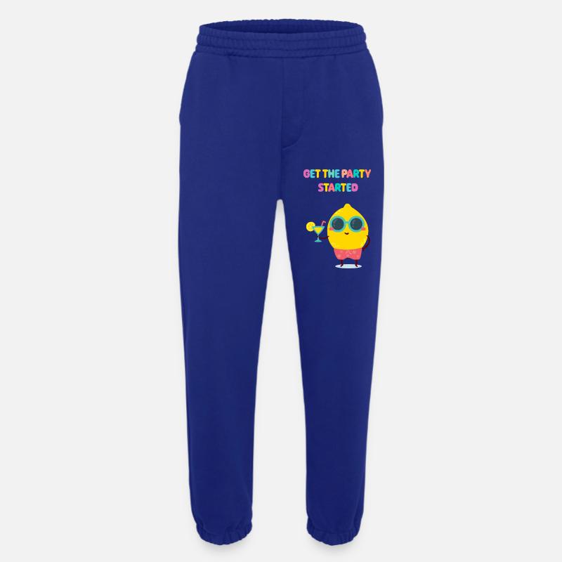 Funny Lemon - Party Zitrone - Geschenkidee - Heavyweight Jogginghose - made by SPREAD  - Iconic Blue