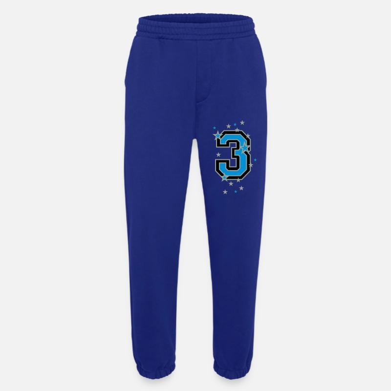 Nummer Eins 1 - Heavyweight Jogginghose - made by SPREAD  - Iconic Blue