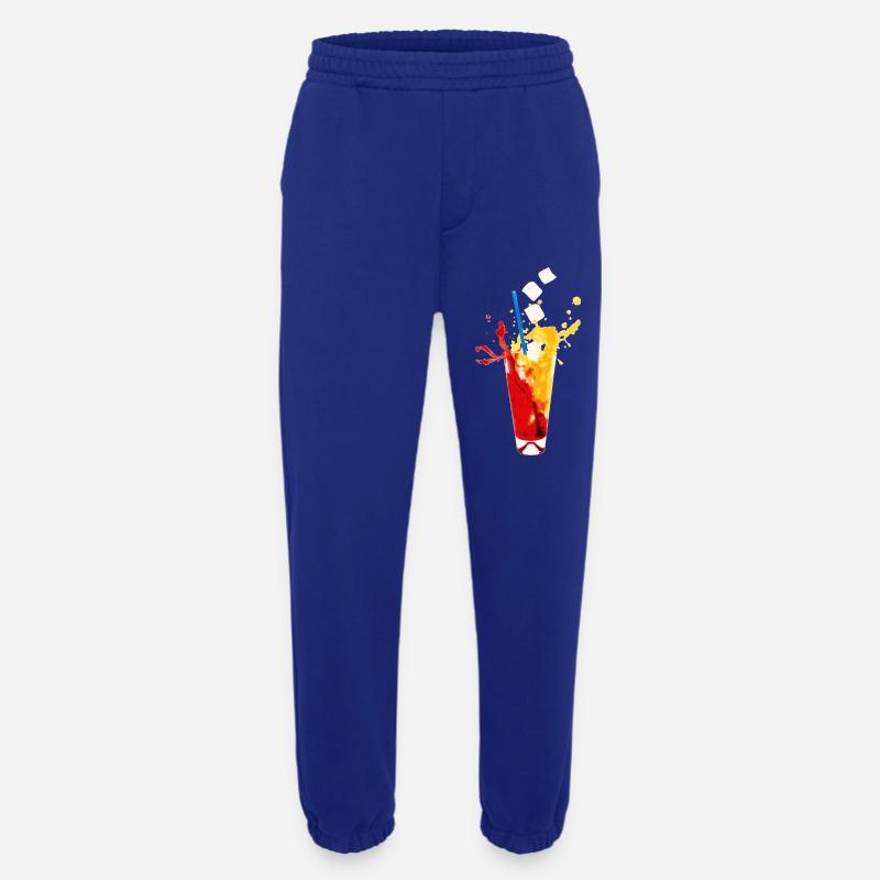 summer drink freezing cold - Heavyweight Jogging Pants - made by SPREAD  - Iconic Blue