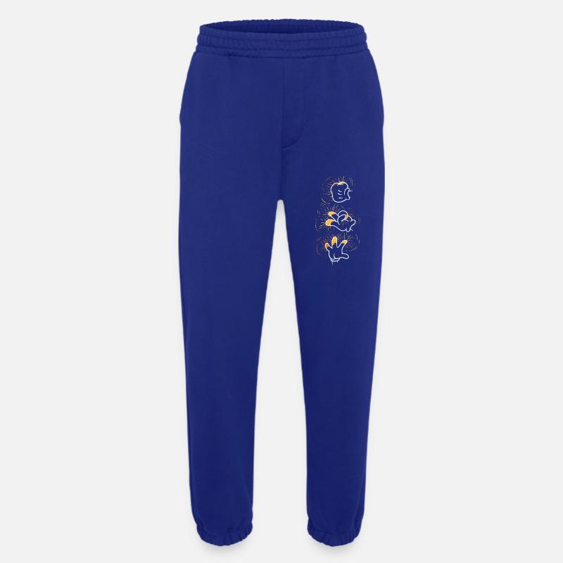 Techno - Heavyweight Jogginghose - made by SPREAD  - Iconic Blue