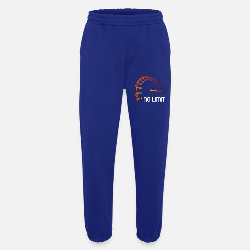 Speedometer - Ingen grænse - Heavyweight organic joggingbukser made in EU - Iconic Blue