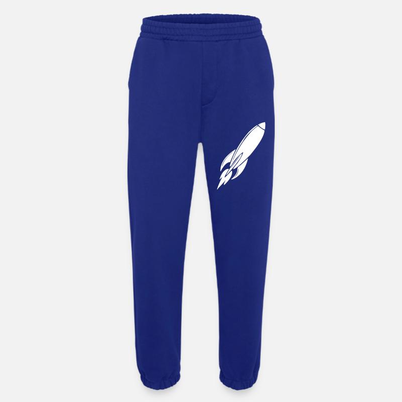 Rakete - Heavyweight Jogginghose - made by SPREAD  - Iconic Blue