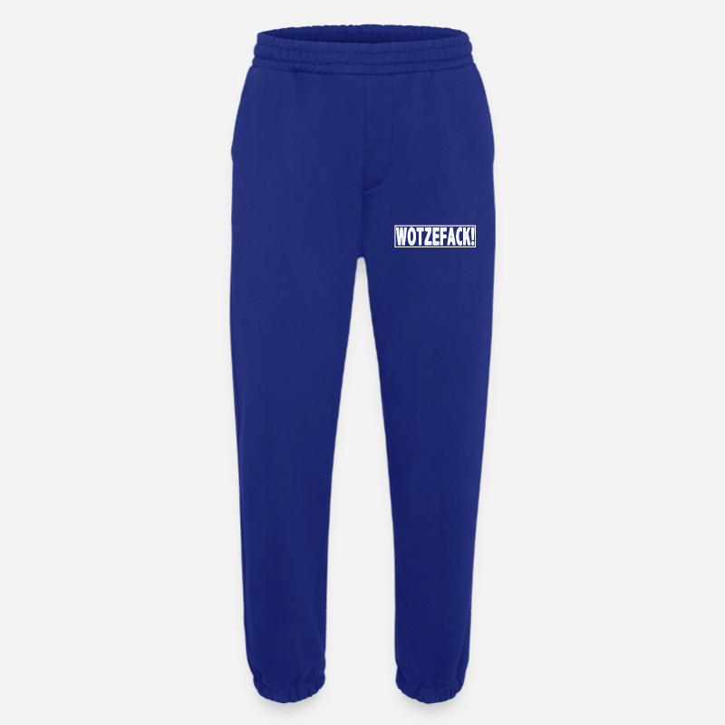 WOTZEFACK! - Heavyweight Jogginghose - made by SPREAD  - Iconic Blue