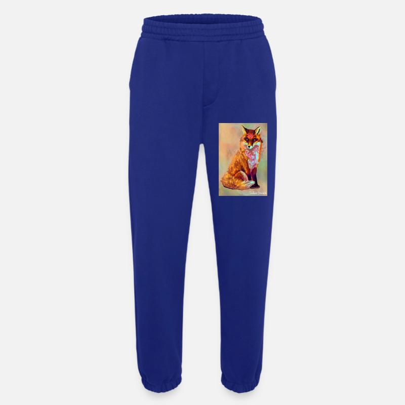Fox poster - Heavyweight Jogging Pants - made by SPREAD  - Iconic Blue