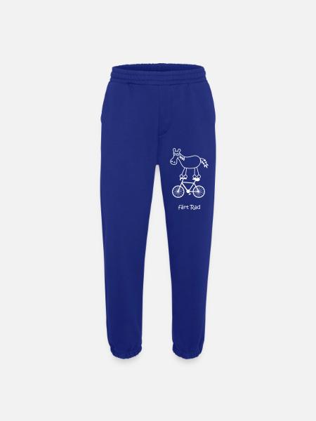 vélo, vélo, vélo - Pantalon de jogging bio épais fabriqué en UE - Iconic Blue