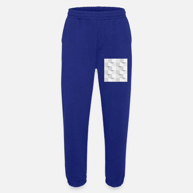 optical illusion - poster - Heavyweight Jogging Pants - made by SPREAD  - Iconic Blue