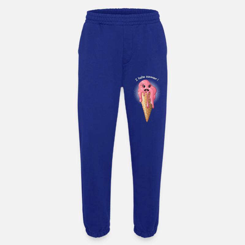 I hate summer - Heavyweight Jogginghose - made by SPREAD  - Iconic Blue