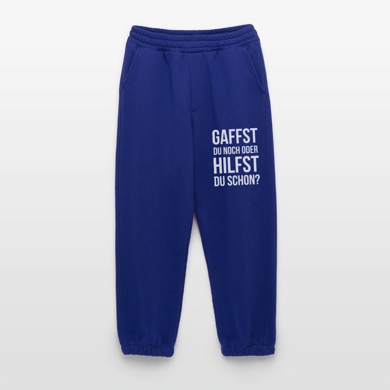 Gaffst du noch oder hilfst du schon? Heavyweight Jogginghose - made by SPREAD 
