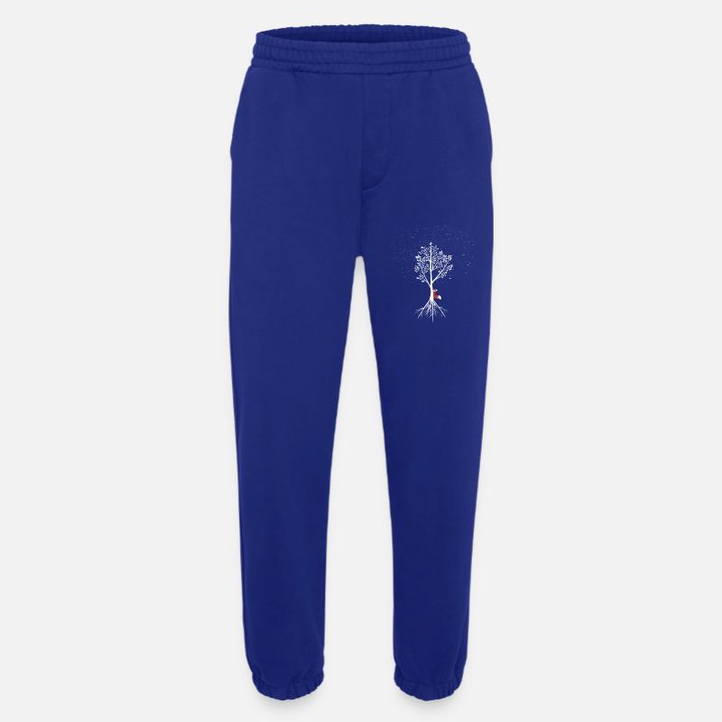 Weide mit Fuchs und Wurzeln - Heavyweight Jogginghose - made by SPREAD  - Iconic Blue