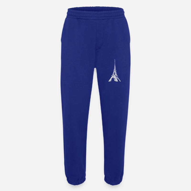 Paris Eiffelturm - Heavyweight Jogginghose - made by SPREAD  - Iconic Blue