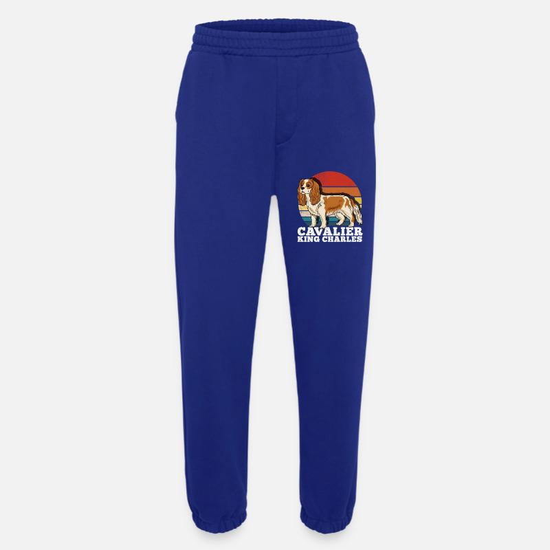 Cavalier King Charles - Heavyweight Jogginghose - made by SPREAD - Iconic Blue