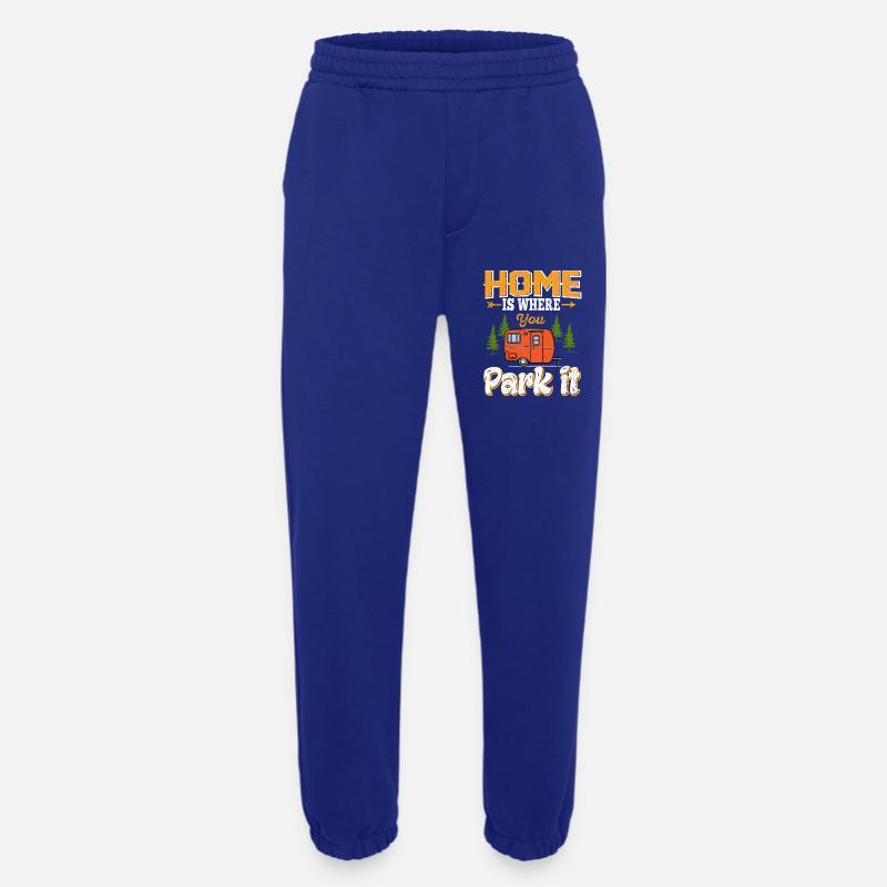 Camping - Heavyweight Jogginghose - made by SPREAD  - Iconic Blue